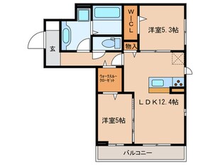 ヴィア・ラッテアの物件間取画像